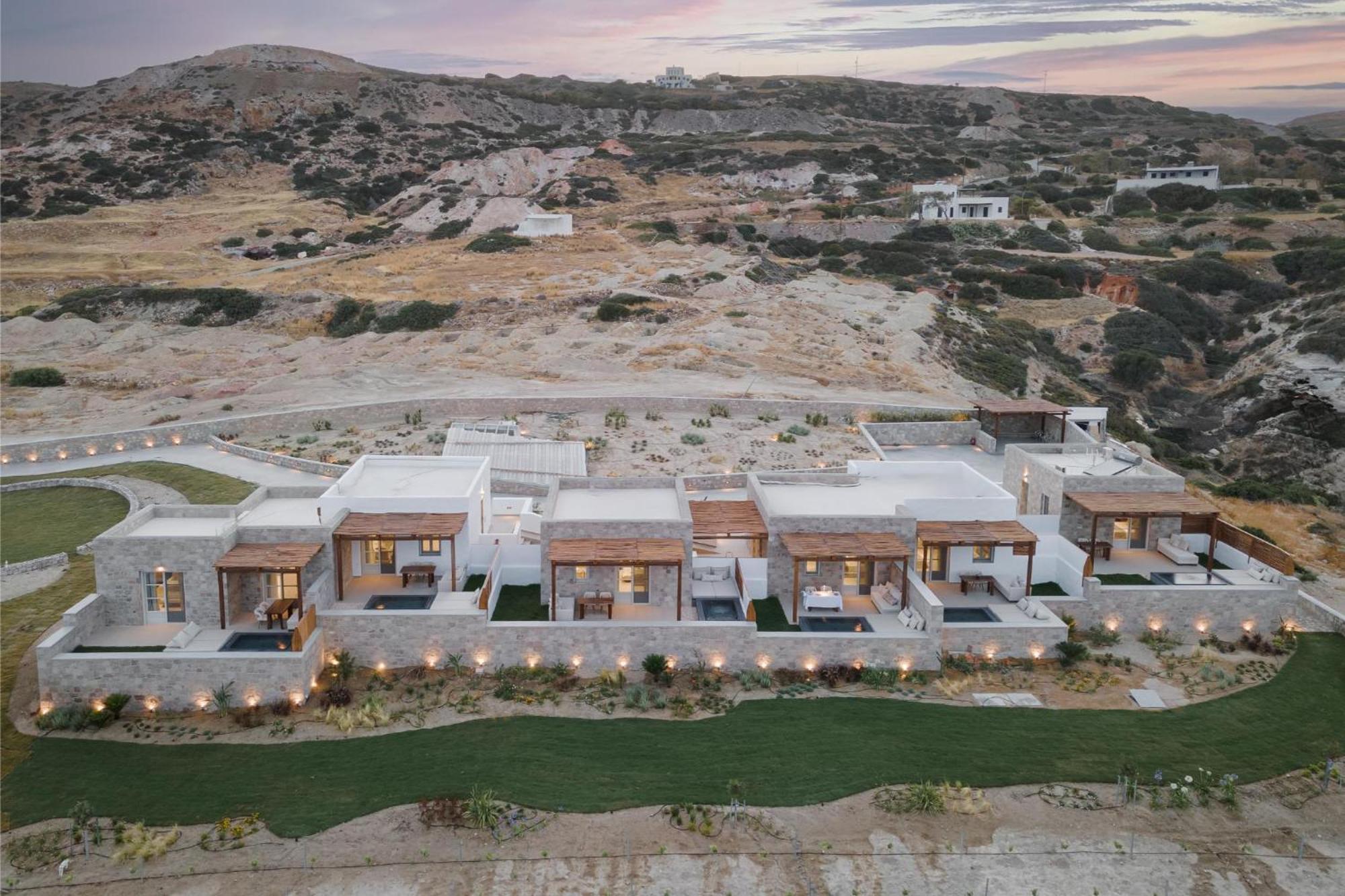 Horizon Suites Milos Paliochori Rum bild