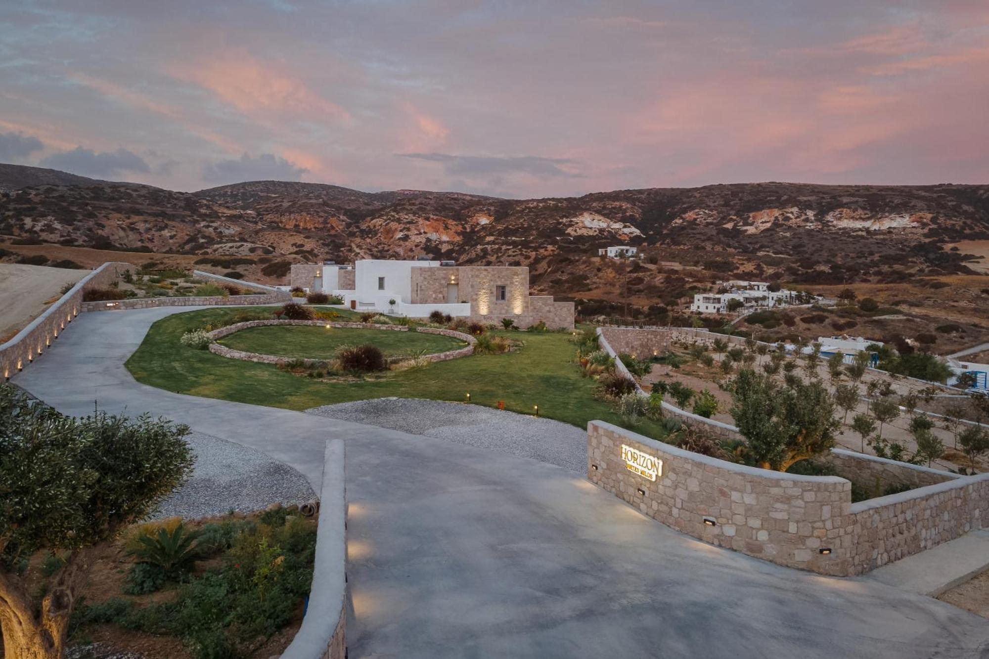 Horizon Suites Milos Paliochori Exteriör bild